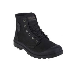 Buty sportowe Sneakersy unisex, Palladium Pampa Hi Supply Lth. Czarne obuwie sportowe damskie Palladium, bez wzorów, z materiału, bez zapięcia, trekkingowe. Za 687.00 zł.