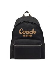 Coach Plecak CAM76 Czarny. Czarne plecaki damskie Coach, bez wzorów, z materiału. Za 749.99 zł.
