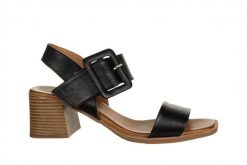 Sandały Bayla-161 191 1034 21201 02 Black 161716, Czarny, Skóra naturalna - 39. Czarne sandały damskie Bayla, bez wzorów, z gumy, bez obcasa, na słupku, bez zapięcia. W wyprzedaży za 179.10 zł.