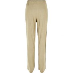 Damskie spodnie z szerokimi nogawkami Urban Classics Modal. Zielone spodnie materiałowe damskie Urban Classics, bez wzorów, sportowe, długie. Za 214.00 zł.