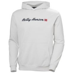 Bluza Helly Hansen Core Graphic. Szare bluzy męskie Helly Hansen, m, bez wzorów, bez ramiączek, bez kaptura. W wyprzedaży za 234.70 zł.