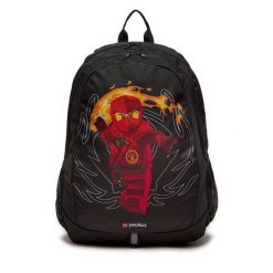 Plecak Szkolny LEGO. Czarne plecaki męskie Lego, bez wzorów, sportowe. Za 119.99 zł.