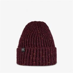 Czapka BUFF Knitted & Fleece Hat Kim. Brązowe czapki damskie Buff, bez wzorów. Za 163.45 zł.