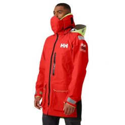 Kurtka Helly Hansen aegir ocean. Czerwone kurtki męskie Helly Hansen, m, bez wzorów, sportowe, bez kaptura. W wyprzedaży za 3,369.50 zł.