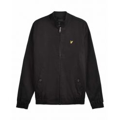 Kurtka Lyle & Scott. Czarne kurtki męskie LYLE AND SCOTT, s, bez wzorów, z bawełny, klasyczne, bez kaptura. Za 464.45 zł.