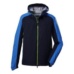 Kurtka męska Killtec KOS 38 MN JCKT. Niebieskie kurtki męskie KILLTEC, m, bez wzorów, z softshellu, sportowe, bez kaptura. W wyprzedaży za 435.00 zł.