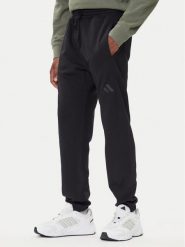 Adidas Spodnie dresowe ALL SZN Fleece IX1246 Czarny Tapered Leg. Czarne spodnie sportowe męskie Adidas, m, bez wzorów, z bawełny. Za 189.99 zł.