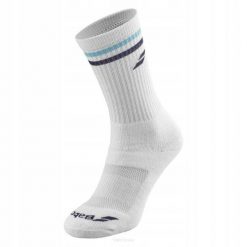 Skarpety Babolat Team Single Socks. Białe skarpetki damskie BABOLAT, bez wzorów, z bawełny. Za 35.00 zł.