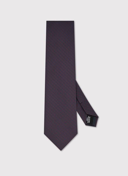 PAKO LORENTE – Bordowy krawat wewzór. Czerwone krawaty i muchy Pako Lorente, bez wzorów, z poliesteru, biznesowe. Za 99.99 zł.