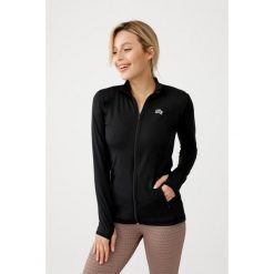 Bluza damska termoaktywna treningowa Rough Radical Ease. Czarne bluzy damskie ROUGH RADICAL, s, bez wzorów, sportowe, bez ramiączek, bez kaptura. W wyprzedaży za 135.92 zł.