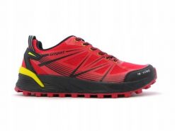 Buty trekkingowe męskie Grisport V.3 trekkingowe. Czerwone trekkingi męskie Grisport, z gumy, bez zapięcia. Za 182.00 zł.