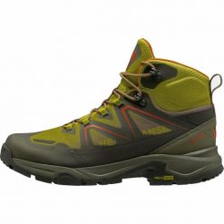 Buty trekkingowe męskie Helly Hansen Cascade Mid HT. Zielone trekkingi męskie Helly Hansen, bez zapięcia. Za 399.99 zł.