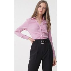 Różowe Body Hanna. Czerwone body Born2be, bez wzorów. Za 49.99 zł.