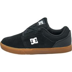 Trampki DC Shoes Crisis 2, Mężczyźni. Czarne trampki męskie DC Shoes, bez wzorów, z tkaniny, sportowe, bez zapięcia. Za 490.00 zł.