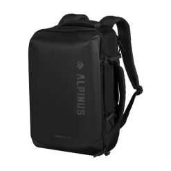 Plecak jak walizka Alpinus Caparao 30 l. Czarne plecaki męskie Alpinus, bez wzorów. Za 349.00 zł.
