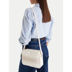 Torebka Beverly Hills Polo Club. Białe listonoszki damskie Beverly Hills Polo Club, bez wzorów, bez dodatków. Za 249.99 zł.