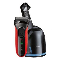 BRAUN golarka foliowa Series 3 3050 Clean&Charge Red. Golarki i trymery BRAUN. W wyprzedaży za 444.00 zł.