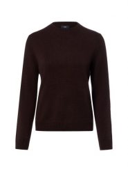 IPURI sweter z czystego kaszmiru Kobiety Kaszmir brązowy, XS. Brązowe swetry nierozpinane damskie IPURI, xs, bez wzorów, z kaszmiru, eleganckie, bez kołnierzyka, bez ramiączek. Za 949.95 zł.