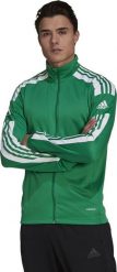 Adidas Zielony L. Zielone bluzy męskie Adidas, l, bez wzorów, bez ramiączek, bez kaptura. Za 154.50 zł.