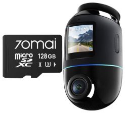 70mai Omni X800 4K Czarna + karta 70mai SD 128GB. Wideorejestratory 70mai. Za 1,499.00 zł.