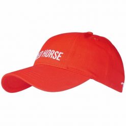 Czapka z daszkiem Red Horse. Czerwone czapki damskie RED HORSE, bez wzorów, sportowe. Za 415.00 zł.