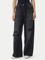 Tommy Jeans Jeansy DW0DW23842 Czarny Loose Fit. Czarne jeansy damskie Tommy Jeans, bez wzorów, z bawełny. Za 649.99 zł.