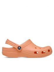 Crocs Klapki Classic 10001 Pomarańczowy. Brązowe klapki męskie Crocs, bez wzorów, z tworzywa sztucznego, bez zapięcia. Za 229.99 zł.
