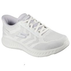 Buty sportowe męskie Skechers Go Walk Now Payton. Białe buty sportowe męskie Skechers, bez wzorów, z materiału, bez zapięcia, trekkingowe. Za 390.00 zł.
