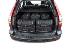 Torby Do Bagażnika Honda Cr-V 2006-2012 5Szt Kjust. Czarne torby podróżne damskie KJUST, bez wzorów, z kauczuku. Za 1,508.00 zł.