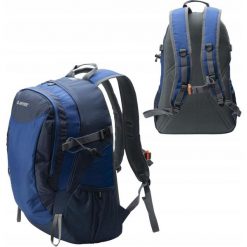 Trekkingowy plecak turystyczny Hi-Tec Murray. Niebieskie plecaki męskie Hi-tec, bez wzorów, sportowe. Za 179.54 zł.