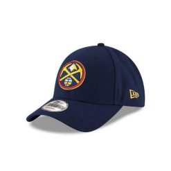 Czapka z daszkiem New Era NBA Denver Nuggets. Niebieskie czapki damskie New Era, bez wzorów, sportowe. Za 183.00 zł.