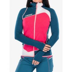 Bluza polarowa damska Crazy Pull Ionic Light. Czerwone bluzy damskie CRAZY, m, bez wzorów, z polaru, bez ramiączek, bez kaptura. Za 749.99 zł.