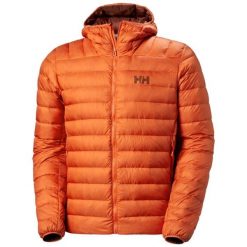 Kurtka z kapturem Helly Hansen Verglas Down 2.0. Brązowe kurtki męskie Helly Hansen, bez wzorów, z puchu, sportowe, z kapturem. Za 1,152.50 zł.