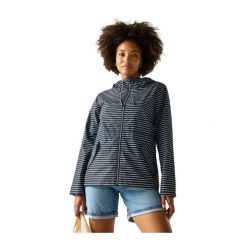 Damska Kurtka Wodoodporna Bayletta W Kontrastowe Paski. Białe kurtki sportowe damskie Regatta, m, bez wzorów, z jersey, bez ramiączek, z kapturem, trekkingowe. Za 273.99 zł.