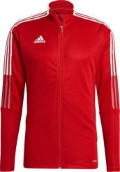 Adidas adidas Tiro 21 Track bluza 308 : Rozmiar - S. Bluzy męskie Adidas, m, bez wzorów, bez ramiączek, bez kaptura. Za 158.18 zł.