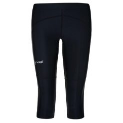 Damskie legginsy 3/4 Kilpi VIGA-W. Czarne legginsy damskie Kilpi, bez wzorów, z materiału. Za 165.50 zł.