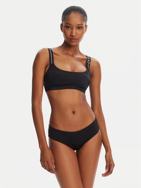 EA7 Emporio Armani Bikini 7W000293 AF12213 UC001 Czarny. Czarne bikini EA7 Emporio Armani, bez wzorów, z syntetyku. Za 419.99 zł.