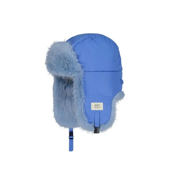 Czapka Damska Barts Hawka Bomber. Niebieskie czapki damskie Barts, na zimę, bez wzorów, z materiału, eleganckie. Za 185.50 zł.
