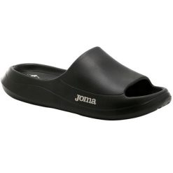 Klapki Męskie S.After. Czarne klapki męskie Joma, bez wzorów, z gumy, z otwartym noskiem, bez zapięcia. Za 141.99 zł.