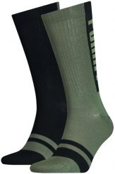 Skarpety Męskie Puma Seasonal Logo Socks Czarne 43-46. Czarne skarpety męskie Puma, bez wzorów, z bawełny. Za 110.99 zł.
