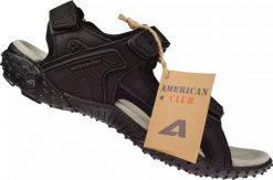 American Club Młodzieżowe sandały American Club DHL-61BL 41. Sandały męskie American CLUB, bez wzorów, młodzieżowe, bez zapięcia. Za 119.00 zł.