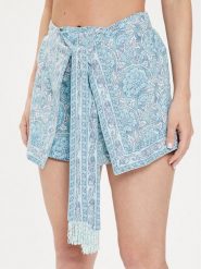 Pepe Jeans Szorty materiałowe Ember PL801101 Niebieski Regular Fit. Niebieskie szorty damskie Pepe Jeans, bez wzorów, z bawełny. Za 219.99 zł.