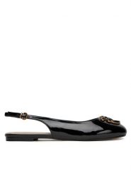 PINKO Sandały Maggy 01 SD0247 E002 Czarny. Czarne sandały damskie Pinko, bez wzorów, ze skóry, bez obcasa, na płaskiej podeszwie, bez zapięcia. Za 619.99 zł.