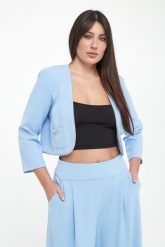 Żakiet z krepy JOSEPH RIBKOFF. Marynarki i żakiety damskie Joseph Ribkoff, bez wzorów, bez kołnierzyka, bez ramiączek. Za 1,239.00 zł.