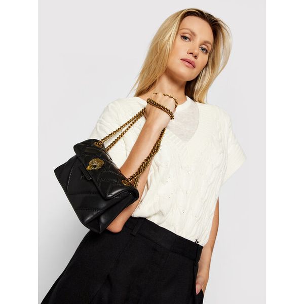 Torebka Kurt Geiger. Czarne torebki do ręki damskie Kurt Geiger, bez wzorów, bez dodatków. Za 779.99 zł.