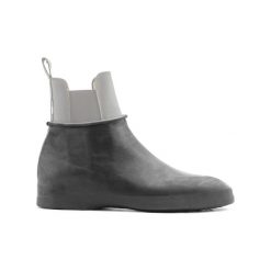 Gumowe kalosze. Szare kalosze damskie UMBRIA EQUITAZIONE, bez wzorów, z gumy, bez zapięcia. Za 29.90 zł.