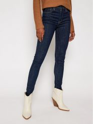 Levi's® Jeansy 720™ 52797-0176 Granatowy Super Skinny Fit. Niebieskie jeansy damskie bez wzorów, z bawełny. Za 349.99 zł.