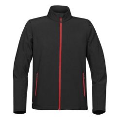 Męska Kurtka Soft Shell Orbiter. Czarne kurtki męskie STORMTECH, m, bez wzorów, sportowe, bez kaptura. Za 259.99 zł.