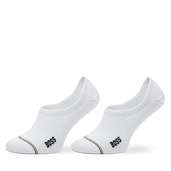 Stopki BOSS. Białe skarpety męskie Boss, bez wzorów. Za 69.99 zł.