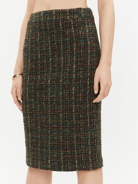 Luisa Spagnoli Spódnica ołówkowa Fluviale 540358 Khaki Regular Fit. Brązowe spódnice damskie Luisa Spagnoli, bez wzorów, z syntetyku, ołówkowe. Za 659.00 zł.